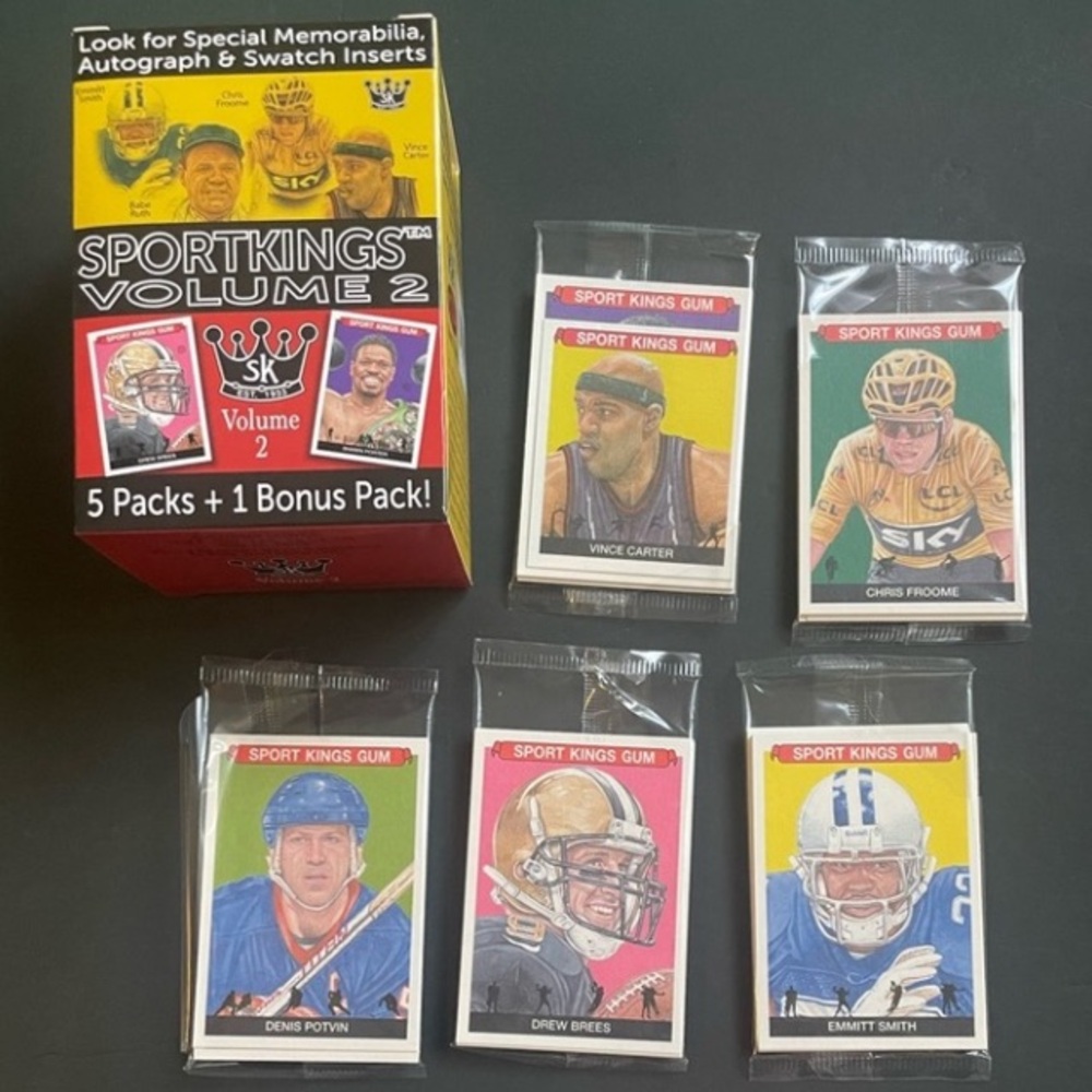Sportskings Volume 2 Opened Box With Card Packs